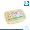 5 Teiler Edelstahl Bunte Lunch Box Bento für Kinder Lebensmittel-Container